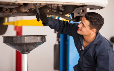 Preventative Maintenance of Changing the Oil