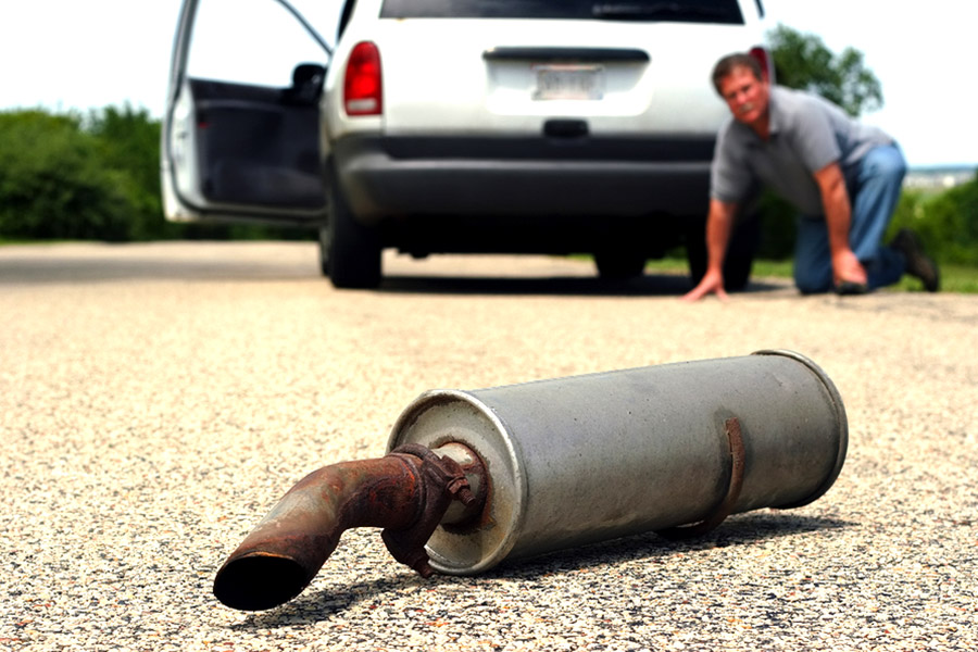Car Muffler Dangerous Exhaust Leak Signs A1 Performance Auto Repair