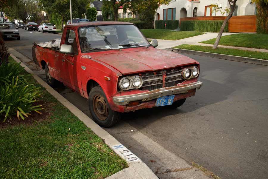 Sell that embarrassing car to the state of California for cash!