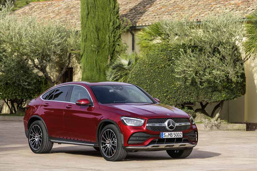 The Mercedes-Benz GLC Coupe Is Redesigned