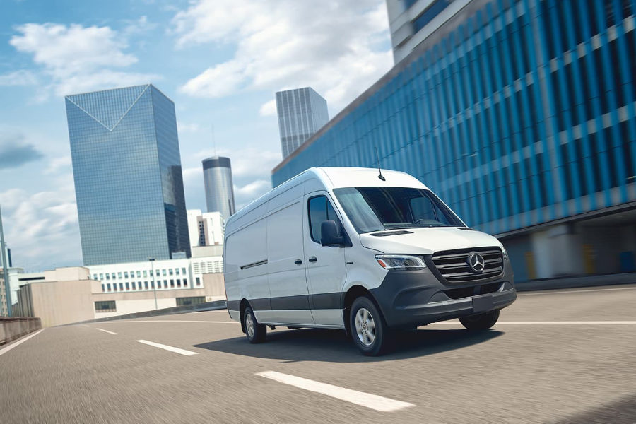 Check out the 2024 eSprinter from Mercedes!